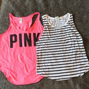 Bundle of PINK tops XS